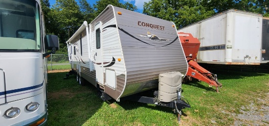 2013 Conquest Gulfstream 2 Axle Camper Trailer (TITLE)