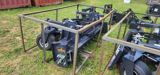 New Land Honor Skidloader 72" Power Rake