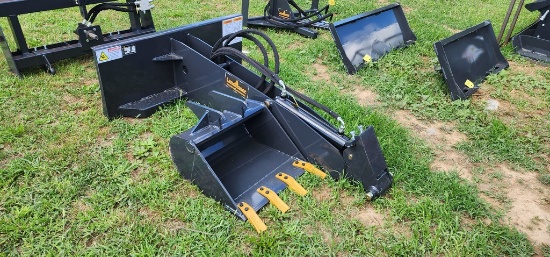 New Land Honor Skidloader Backhoe