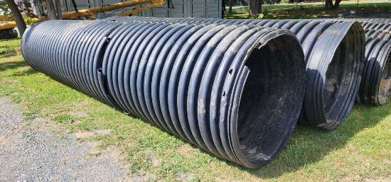 4'x20' Black Culvert Pipe