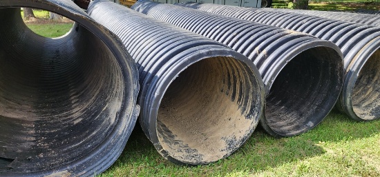 3'x20' Black Culvert Pipe