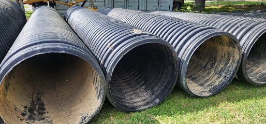 3'x20' Black Culvert Pipe