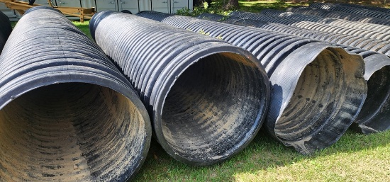 3'x20' Black Culvert Pipe