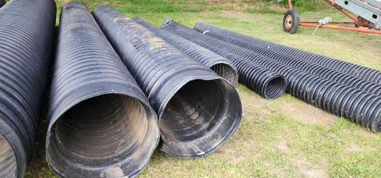 2'x20' Black Culvert Pipe