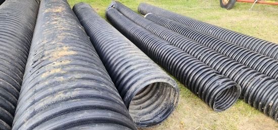 18"x13 1/2' Black Culvert Pipe