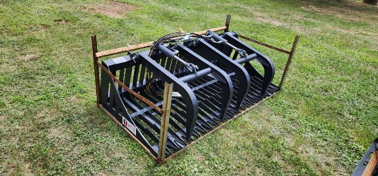 New 6' JCT Skidloader Brush Grapple