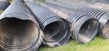2 1/2'x20' Black Culvert Pipe
