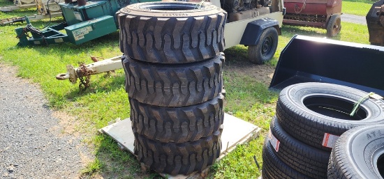 New 4-12-16.5 Forerunner Skidloader Tires