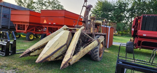 New Holland 818 1 row Sell Propelled Chopper (RUNS)