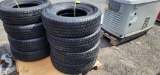 New 4-225/75R15 Loadmax Trailer Tires