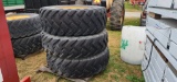 3-Michelin 17.5R25 Tires & Rims