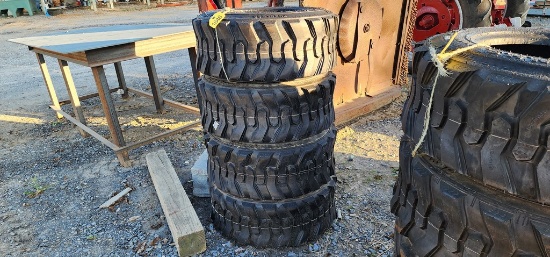 New 4-forerunner 12-16.5 Skidloader Tires