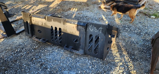 New 68" HD Skidloader Rock Grapple