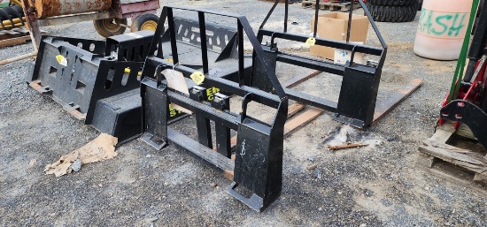 New Mower King Skidloader Forks