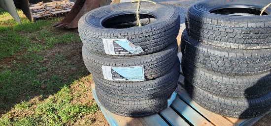 New 4-Sportline205/75R15 Trailer Tires