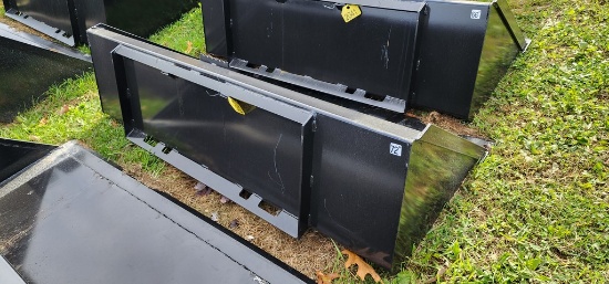 New 72" Skidloader Bucket