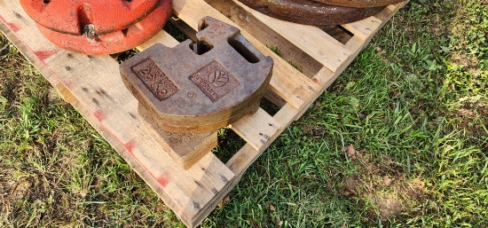 2-New Holland Front Suitcase Weights