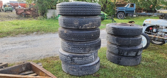 6-11R22.5 Truck Tires & rims