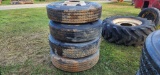 4-11R22.5 Truck Tires & Rims