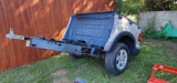 1 axle Truck Bed Trailer (NO TITLE)
