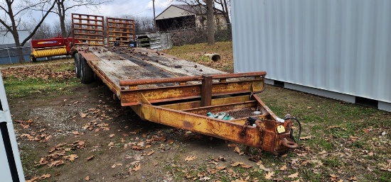 International C-20 2 Axle Deckover Trailer (NO TITLE)