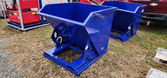 New Metal Dumpster