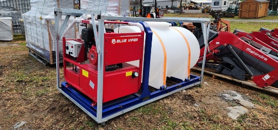 New Blue Viper Hot Water Pressure Washer