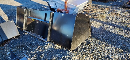 New 96" Skidloader Material Bucket