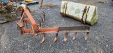 3pt. 1 row Cultivator