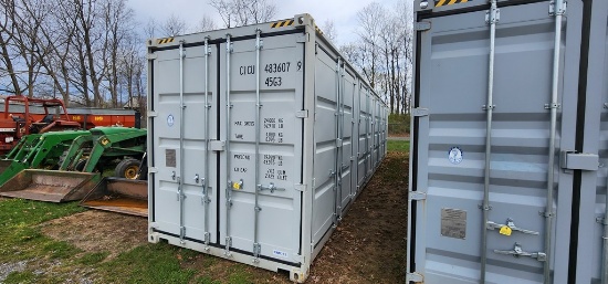 New 40' Sea Container (ONE TIME USE)