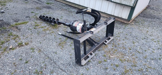 2020 Paladin X1975D 6" Skidloader Post Hole Digger (LIIKE NEW)