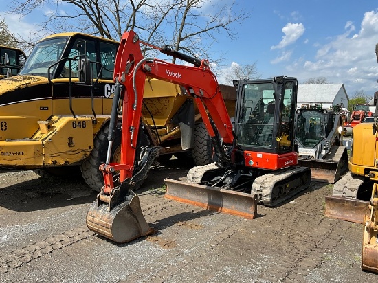 2021 U55-5 Kubota Midi Excavator (RIDE AND DRIVE)
