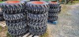 New 4-12-16.5 Forerunner Skidloader Tires & Rims