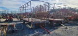 Metal Rack Hay Wagon