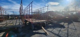 Metal Rack Hay Wagon