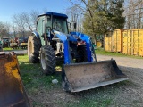 New Holland Tractor W/Loader (FIRE DAMAGE)
