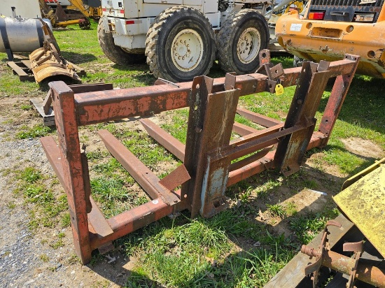 Skidloader Bale Forks