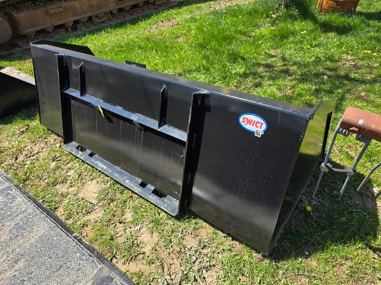 New Swict 84" Skidlaoder Material Bucket
