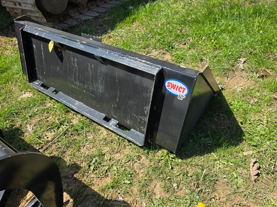 New Swict 60" Skidlaoder Bucket