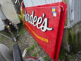 Hardees Sign