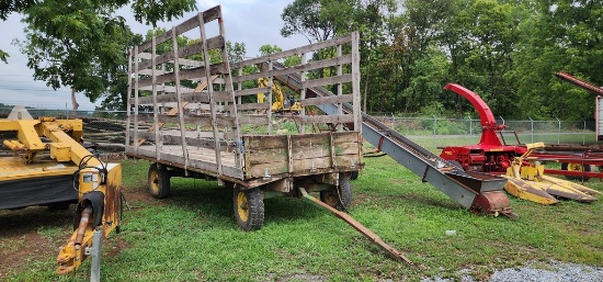 Wooden Hay Wagon