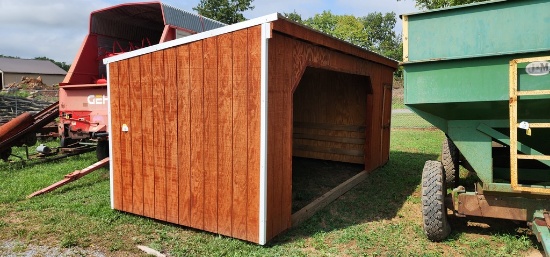 New 8x20 Run In Shed w/Tack Room