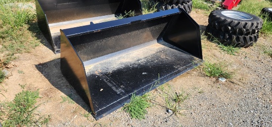 New 78" Skidloader Material Bucket