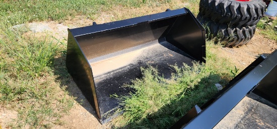 New 72" Skidlader Material Bucket