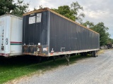 1990 Fruehauf Semi Box Trailer (TITLE)