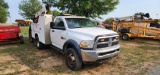 2012 Dodge 4500 Service Truck (RUNS)(TITLE)