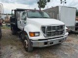 2002 Ford F650 Dump Truck (RUNS) (TITLE)