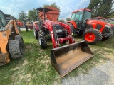 Case International 75A Tractor W/Loader (RUNS) (AS IS)