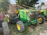 John Deere 6105M Orchard Tractor (RUNS)