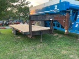 2011 2 Axle Gooseneck Trailer (TITLE)